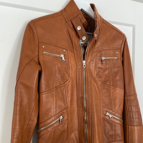 Vera Pelle Italian Leather Jacket - Picture 3 of 8